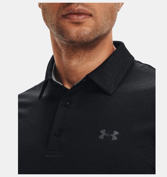 Siyah Erkek Playoff 2.0 Polo T-shirt
