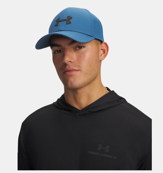 Mavi Erkek UA Storm Blitzing Ayarlanabilir Şapka