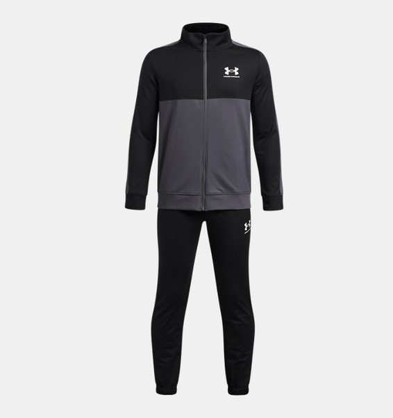 Siyah Çocuk UA Rival CB Örme Eşofman Takımı