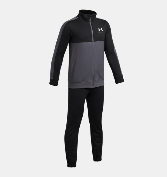 Siyah Çocuk UA Rival CB Örme Eşofman Takımı