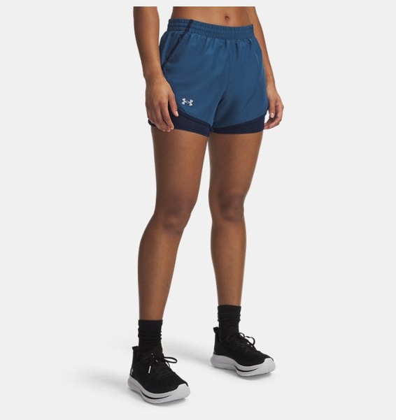 Mavi Kadın UA Fly By 2-in-1 Şort