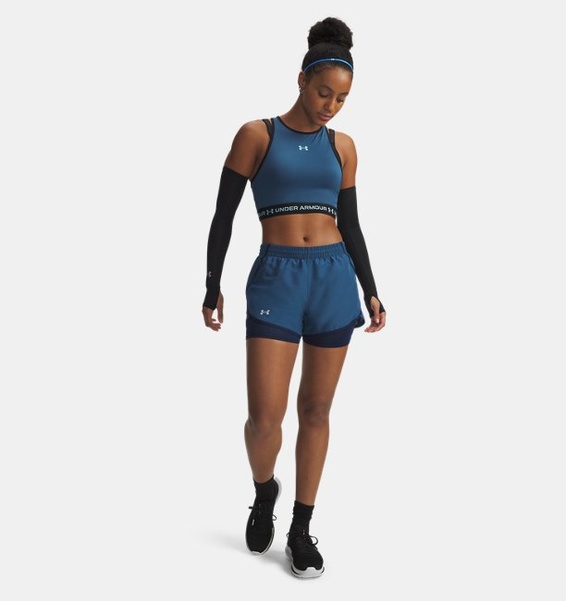 Mavi Kadın UA Fly By 2-in-1 Şort