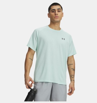 Erkek UA Tech Textured Kısa Kollu T-shirt