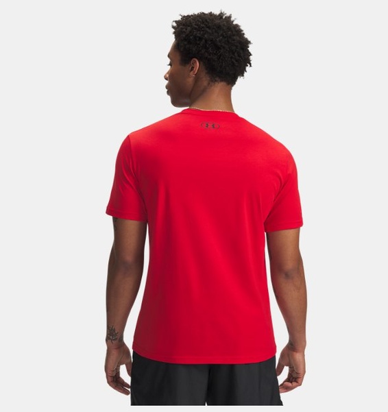 Kırmızı Erkek UA GL Foundation Update Kısa Kollu T-shirt