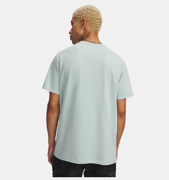 Mavi Erkek UA Heavyweight Armour Label Kısa Kollu T-shirt