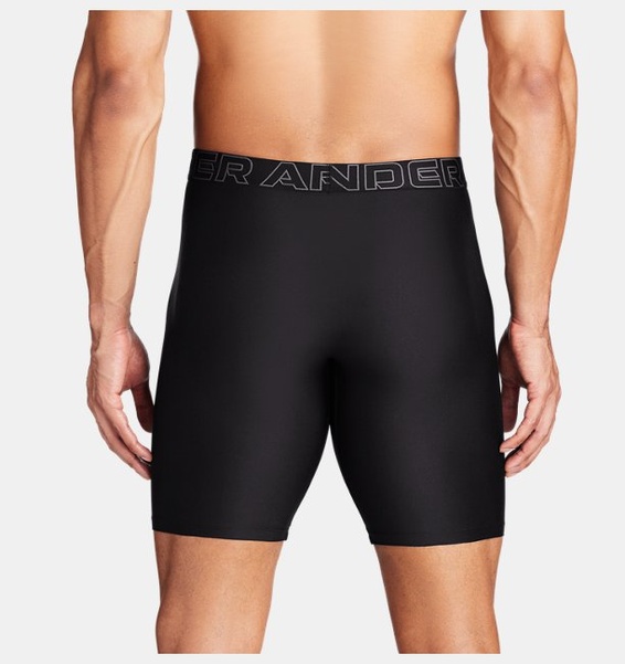 Siyah Erkek UA Performance Tech  9" 3'lü Paket Boxer