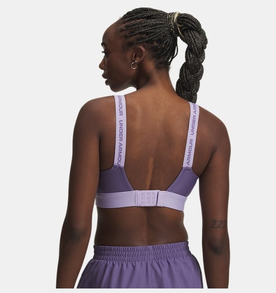 Mor Kadın UA Infinity High 2.0 Spor Sütyeni
