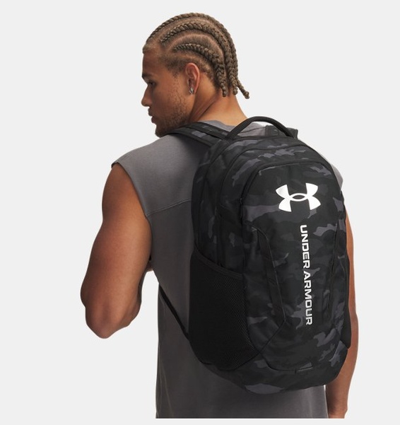 Siyah Unisex UA Hustle 6.0 Sırt Çantası