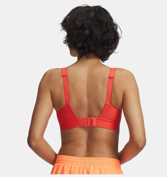 Kırmızı Kadın UA Infinity Mid 2.0 Spor Sütyeni