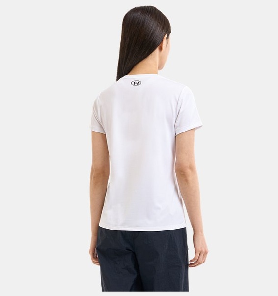 Beyaz Kadın UA Tech Solid T-shirt