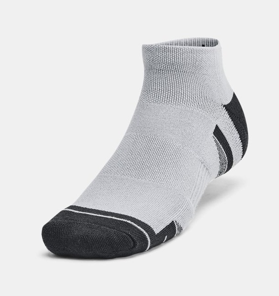 Gri Unisex UA Unisex UA Perf Tech 6'lı Paket Çorap