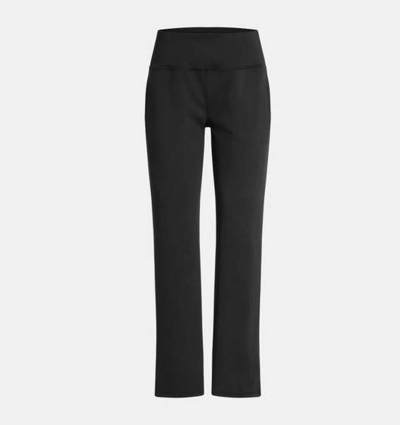 Siyah Kadın UA Movement Open Hem Eşofman Altı