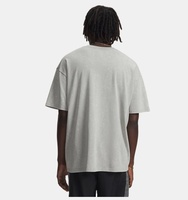 Erkek UA Heavyweight Oversized Logo Wash Kısa Kollu T-shirt