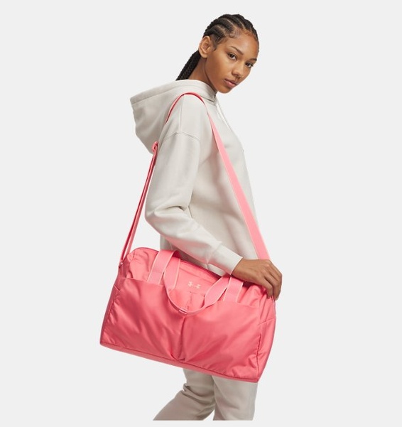 Pembe Kadın UA Studio Lite Duffle Spor Çanta