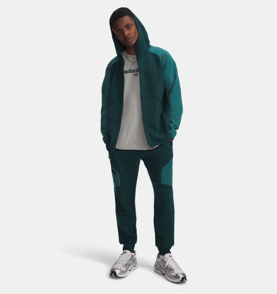 Yeşil Erkek UA Unstoppable Fleece EU Eşofman Altı