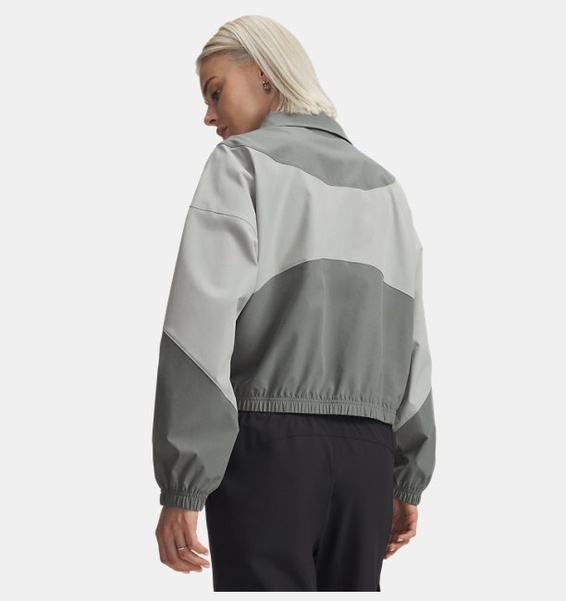 Yeşil Kadın UA Rival Woven Ceket