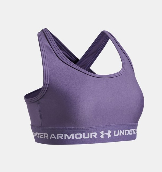 Mor Kız Çocuk UA Crossback Spor Sütyeni