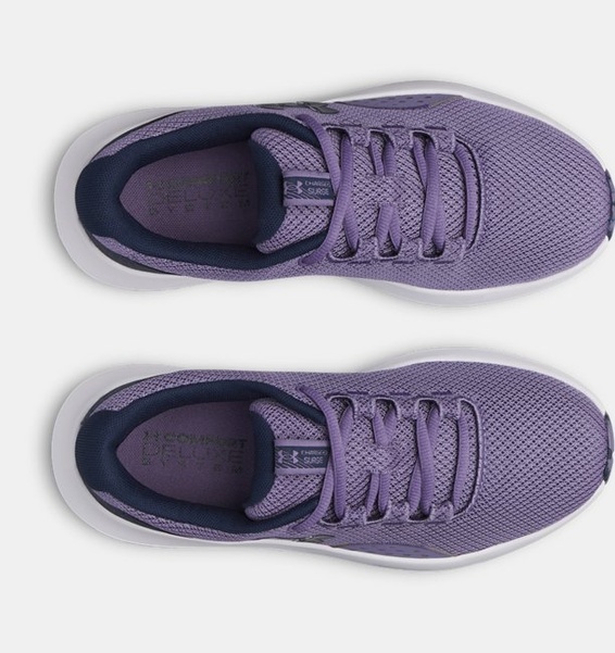 Mor Kadın UA Charged Surge 4 Koşu Ayakkabısı