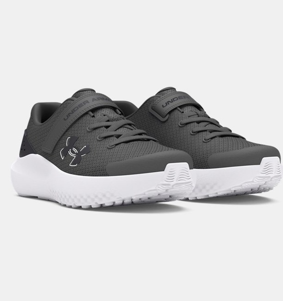 Gri Çocuk UA BPS Surge 4 AC Koşu Ayakkabısı