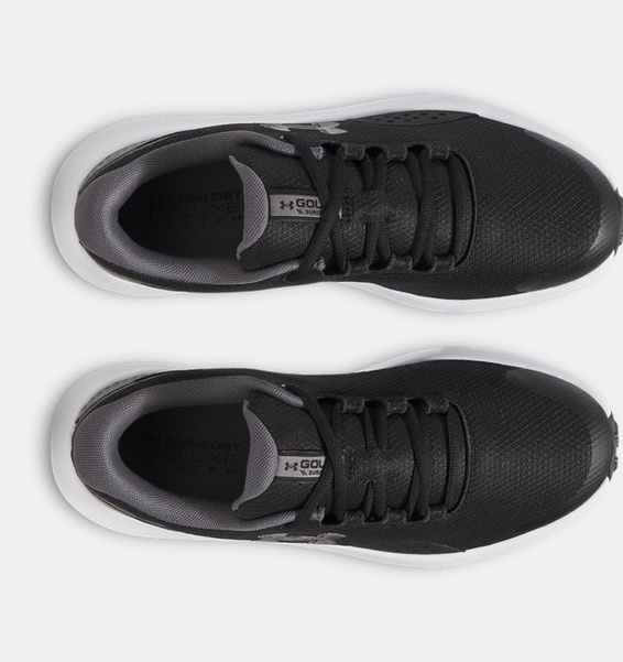 Siyah Erkek UA Surge Golf Ayakkabısı