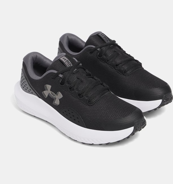 Siyah Erkek UA Surge Golf Ayakkabısı