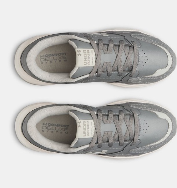 Yeşil Erkek UA Edge Deri Günlük Ayakkabı