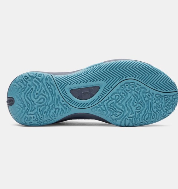 Mavi Erkek UA Lockdown 7 Basketbol Ayakkabısı