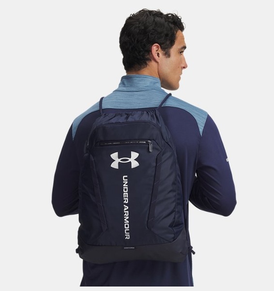 Lacivert Unisex UA Hustle Sackpack Sırt Çantası