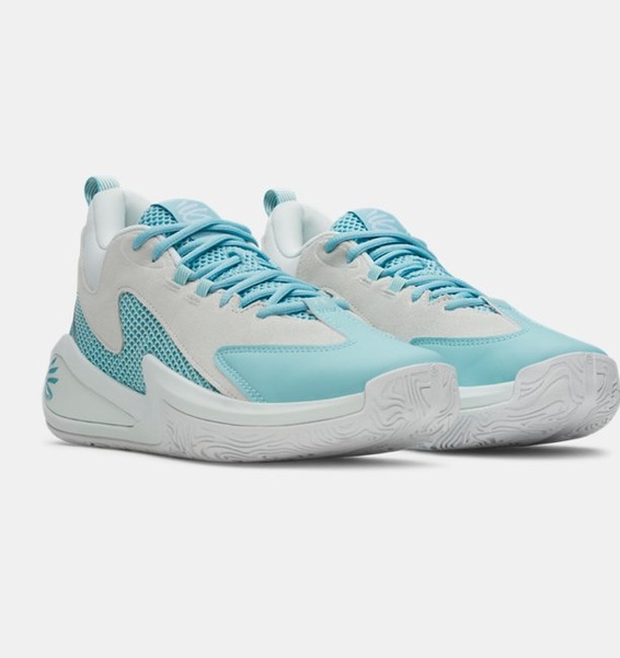 Yeşil Erkek UA Curry 3Z 25 Suede Basketbol Ayakkabısı