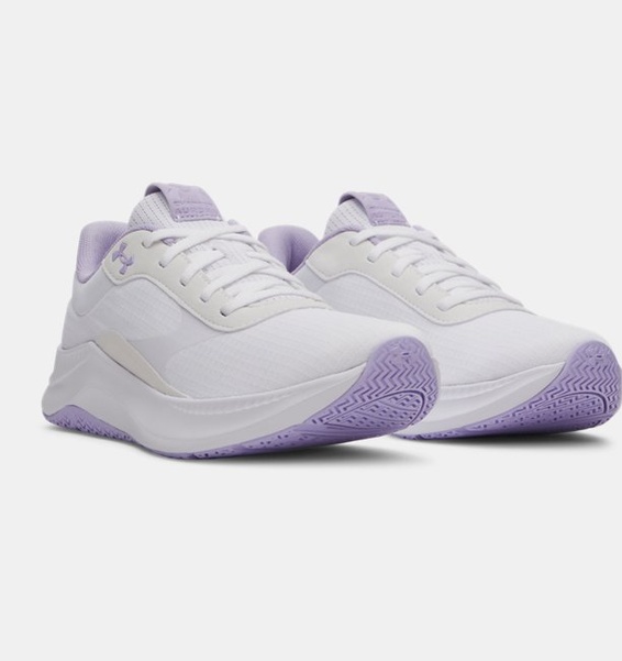 Beyaz Kadın UA Aurora 3 Antrenman Ayakkabısı