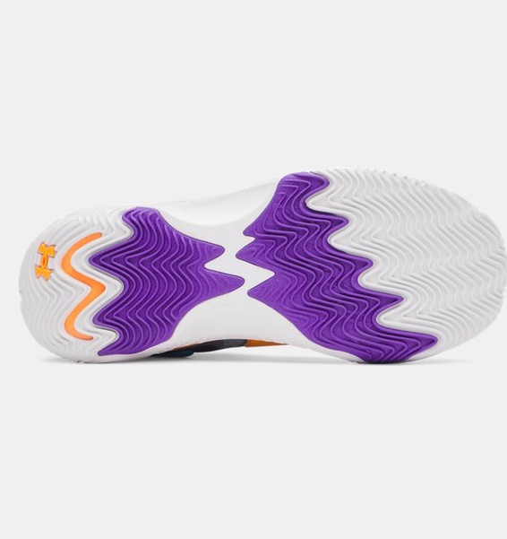 Mavi Erkek UA Spawn 7 Mid Basketbol Ayakkabısı