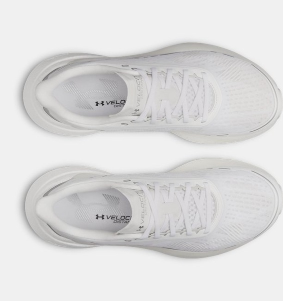 Beyaz Erkek UA Velociti Distance Koşu Ayakkabısı