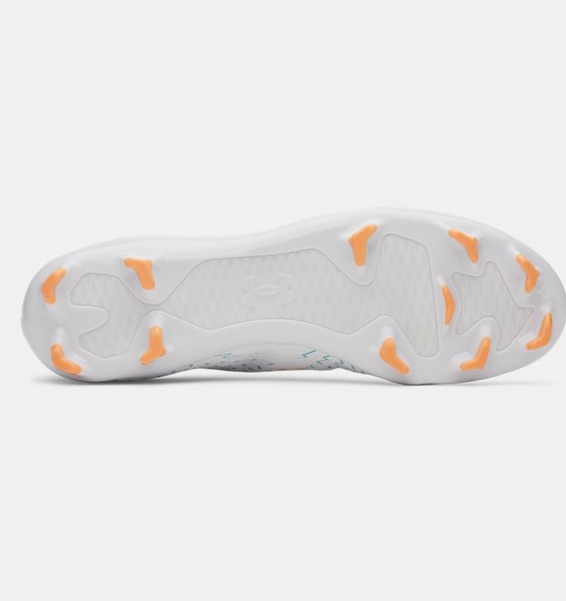 Beyaz Erkek UA U Shadow Select 4 Futbol Ayakkabısı