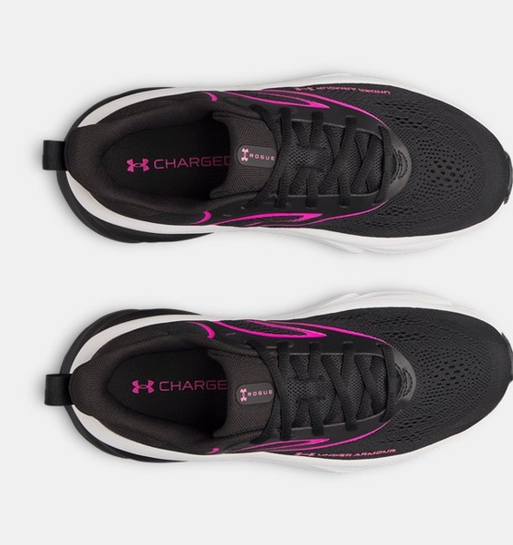 Siyah Kadın UA Rogue 6 Koşu Ayakkabısı