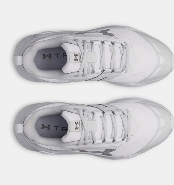 Beyaz Erkek UA Charged Commit 5 Training Ayakkabısı