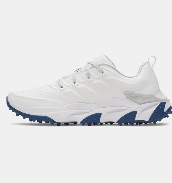 Beyaz Erkek UA Halo Tour Golf Ayakkabısı