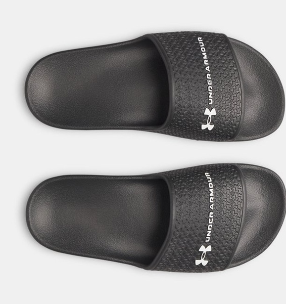 Siyah Erkek Çocuk UA Armour Slide Lite Terlik