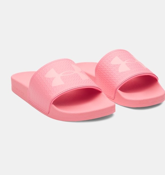Pembe Kız Çocuk UA Armour Slide Terlik