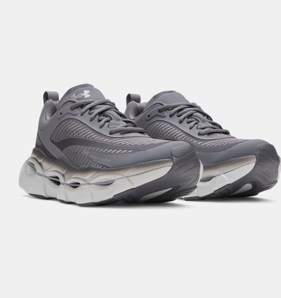 Gri Erkek UA Halo Racer Koşu Ayakkabısı