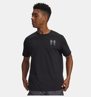 Erkek UA Blur Logo Kısa Kollu T-Shirt