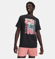 Erkek UA Logo Kolej Kısa Kollu T-Shirt