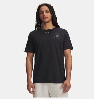 Erkek UA Radial Wordmark Kısa Kollu T-Shirt