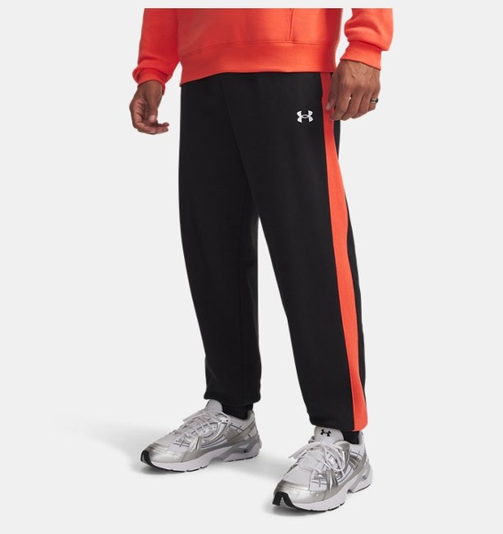 Siyah Erkek UA Rival Fleece Novelty Eşofman Altı