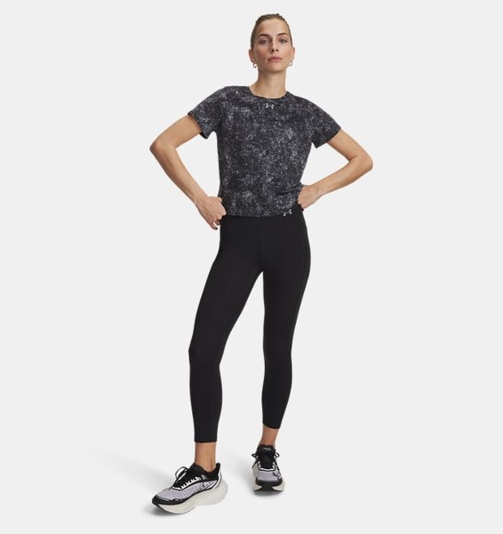 Siyah Kadın UA Velociti Bilekte Tayt