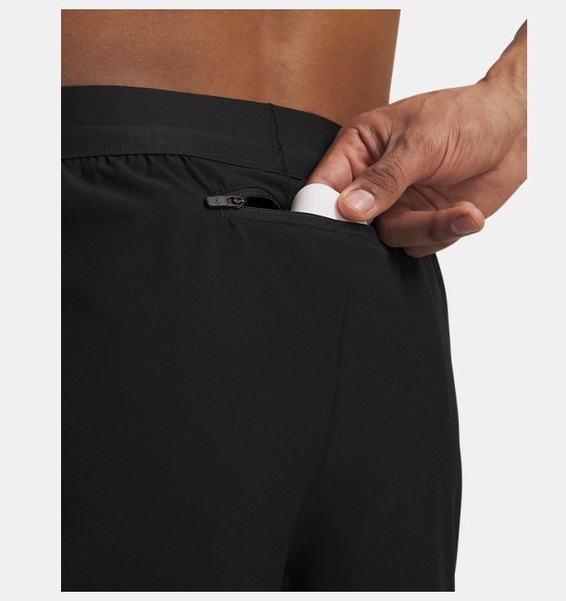 Siyah Erkek UA Velociti Pro 5in Şort