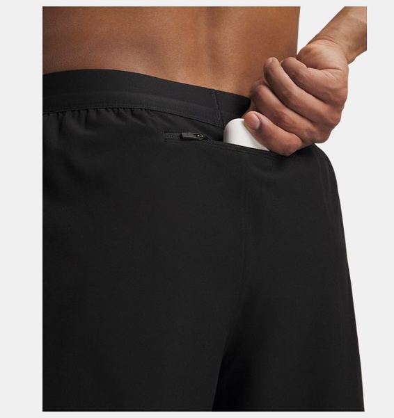 Siyah Erkek UA Velociti Pro 7in Şort