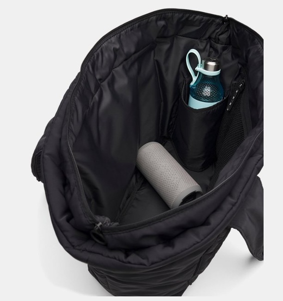 Siyah Kadın UA Studio Soft Tote Spor Çanta