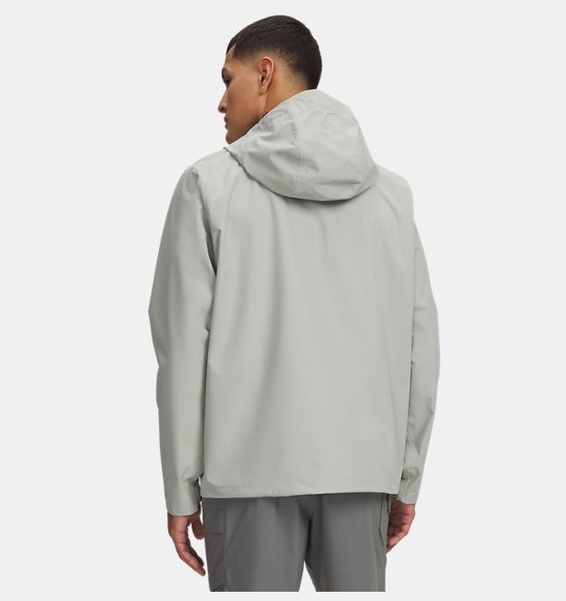 Gri Erkek UA Cloudstrike Yağmurluk