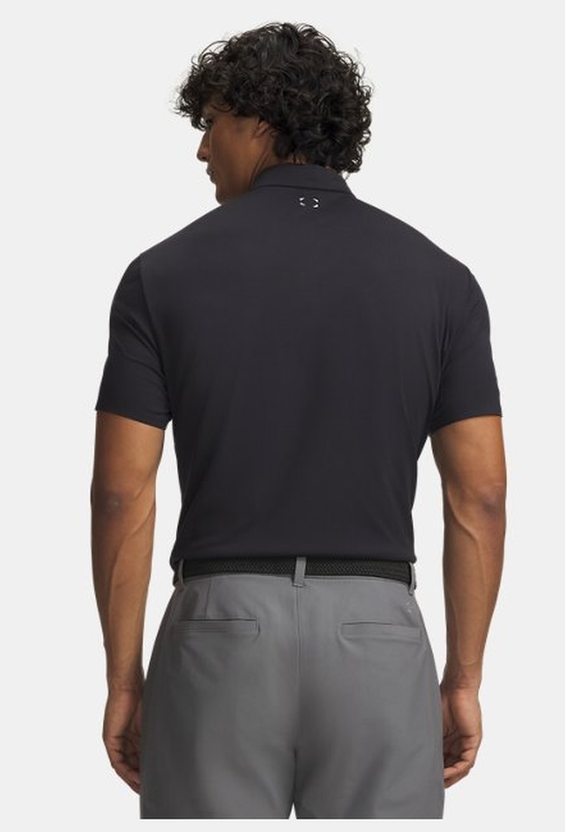Erkek UA Halo Bonded Polo T-Shirt Siyah 198634169818 | Under Armour