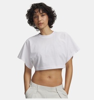 Kadın UA Cropped Script Kısa Kollu T-Shirt